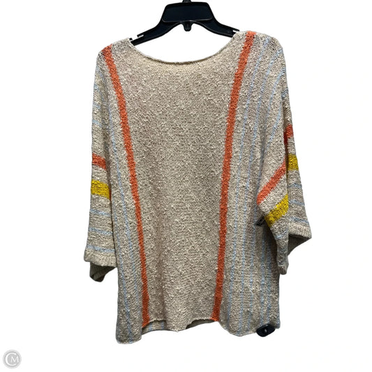 Sweater By Clothes Mentor In Tan, Size: Osfm