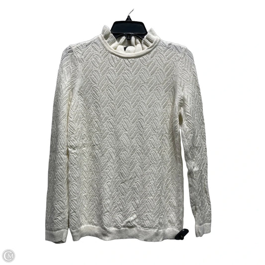 Sweater By Talbots In Cream, Size: M