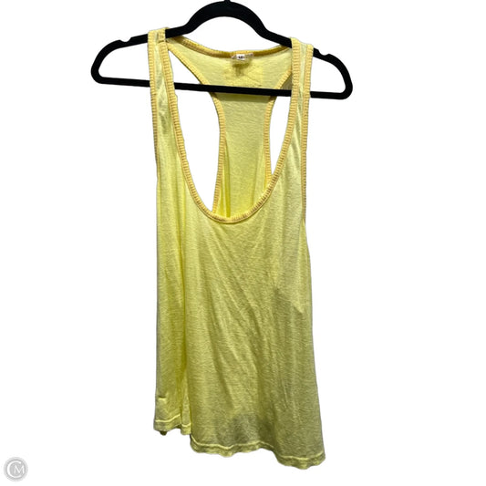Top Sleeveless By Pol In Yellow, Size: M