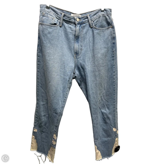 Jeans Straight By Just Black In Blue Denim, Size: 8