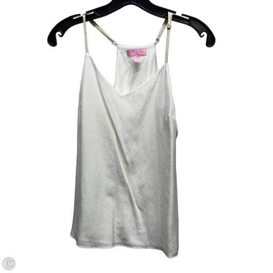 Top Sleeveless Designer By Lilly Pulitzer In White, Size: Xs