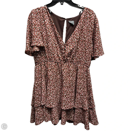 Dress Casual Short By Arula In Pink, Size: Xl
