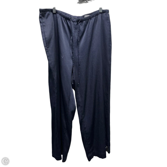 Pants Wide Leg By Banana Republic In Navy, Size: Xl