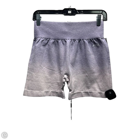 Athletic Shorts By Aybl In Purple, Size: Xl