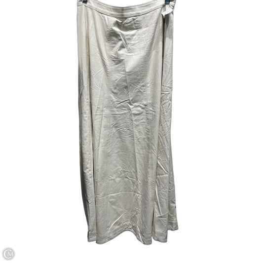 Skirt Maxi By Ann Taylor In Cream, Size: 6