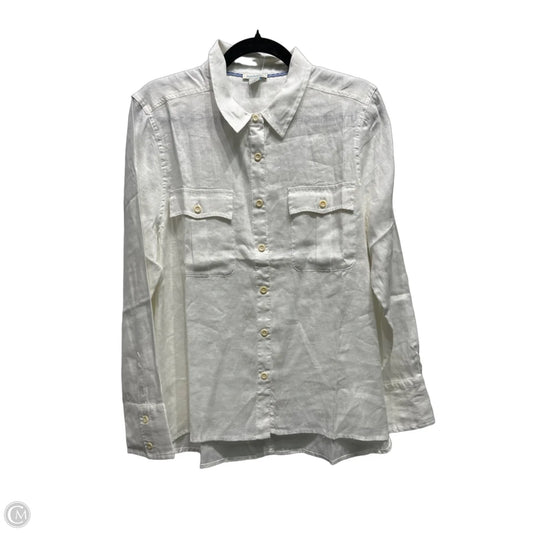 Top Long Sleeve By Sundance In White, Size: L