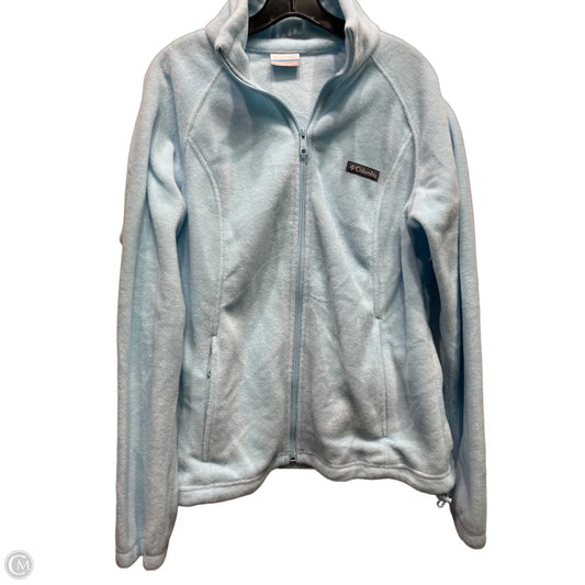 Jacket Fleece By Columbia In Blue, Size: L