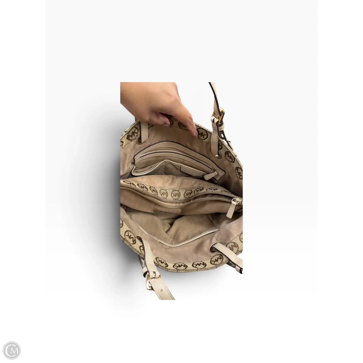 Handbag Designer By Michael Kors, Size: Medium