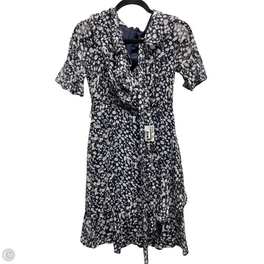 Dress Work By Dkny In Blue & Purple, Size: 0