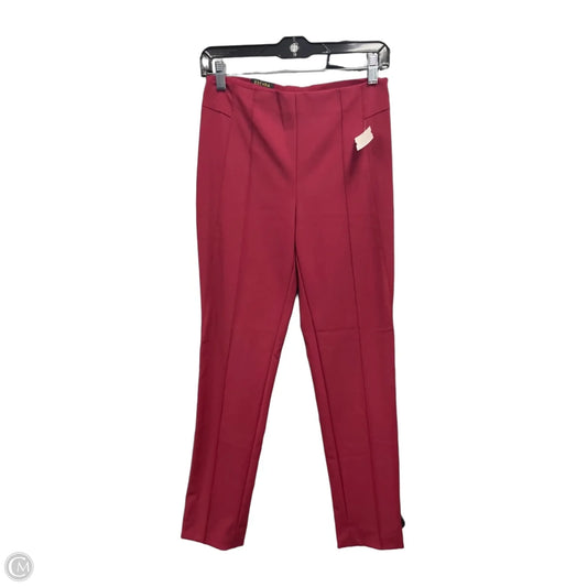 Pants Designer By Escada In Maroon, Size: 6