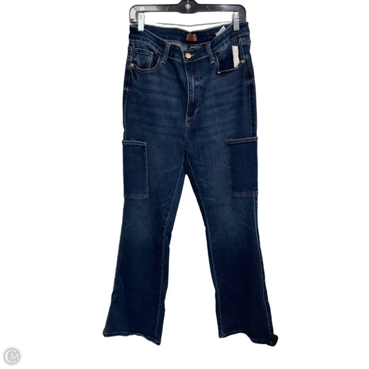 Jeans Boot Cut By Judy Blue In Blue Denim, Size: 12
