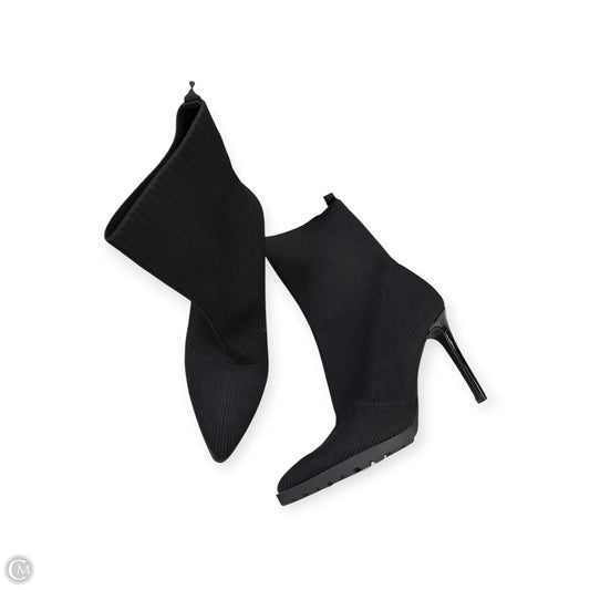 Boots Ankle Heels By Mix No 6 In Black, Size: 8
