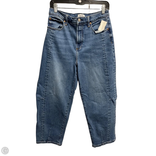 Jeans Straight By Pistola In Blue Denim, Size: 6