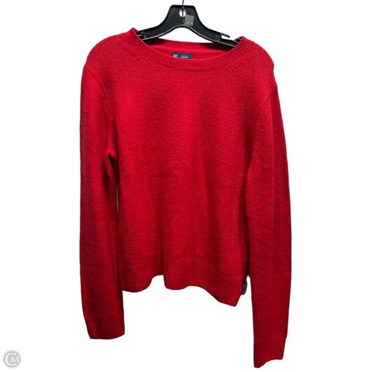 Sweater By Gap In Red, Size: M