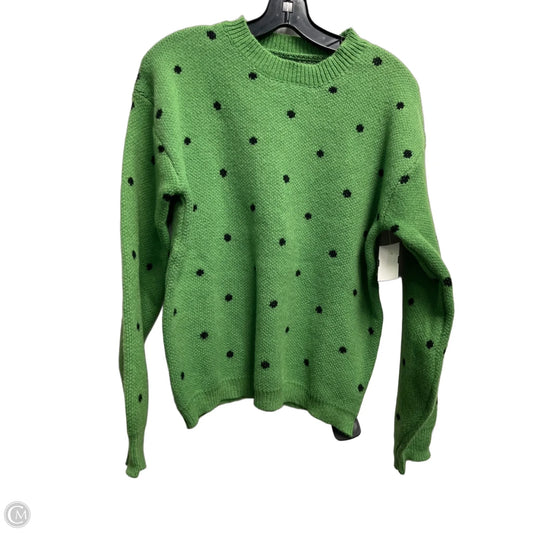 Sweater By Clothes Mentor In Green, Size: M