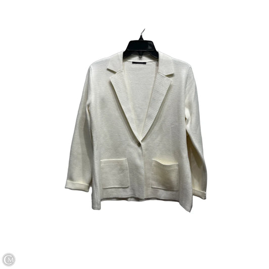 Blazer By Tahari In White, Size: M