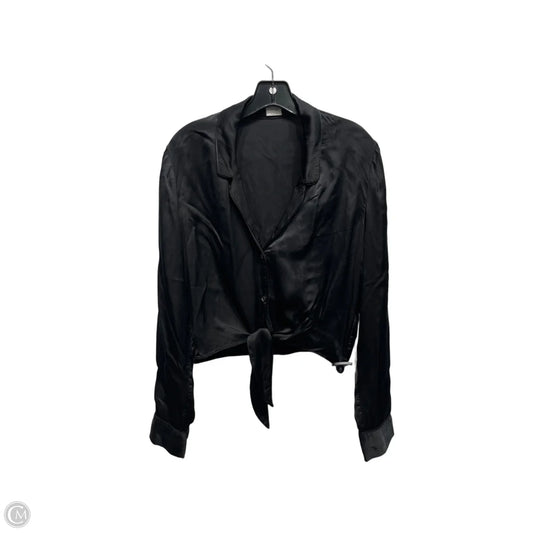 Top Long Sleeve By Wilfred In Black, Size: S