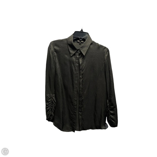 Top Long Sleeve Designer By Roberto Cavalli In Green, Size: M