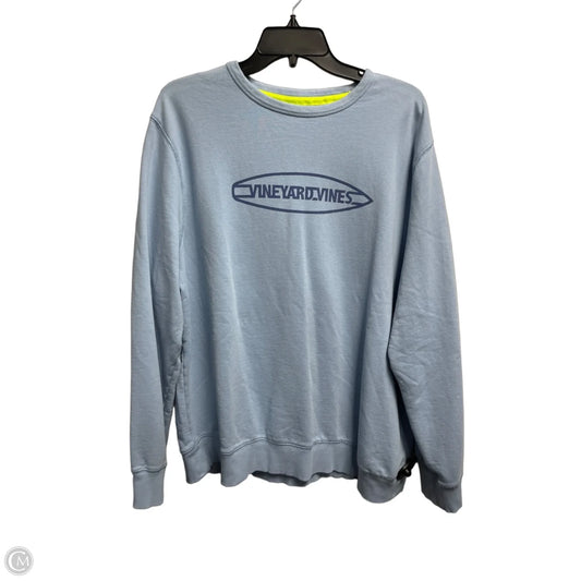 Sweatshirt Crewneck By Vineyard Vines In Blue, Size: L