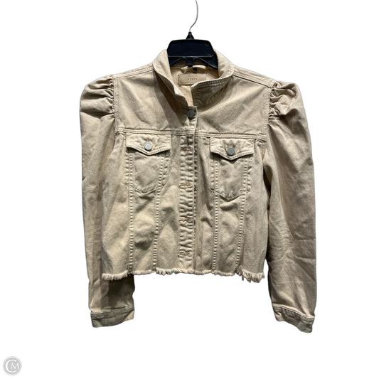 Jacket Denim By Blanknyc In Tan Denim, Size: L