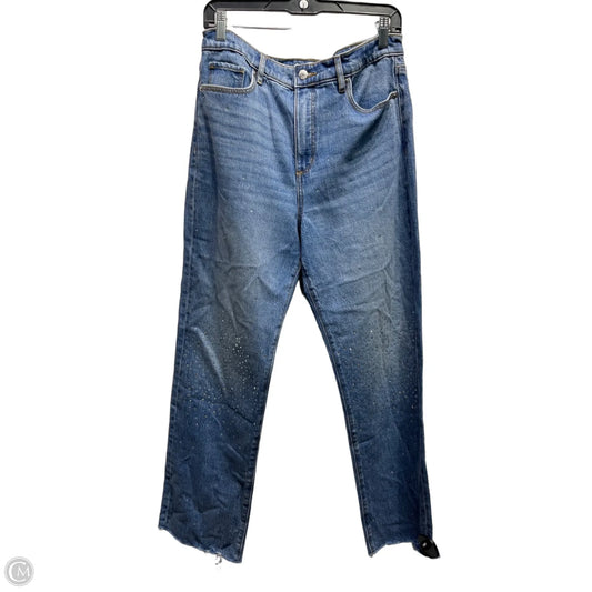 Jeans Wide Leg By Loft In Blue Denim, Size: 8