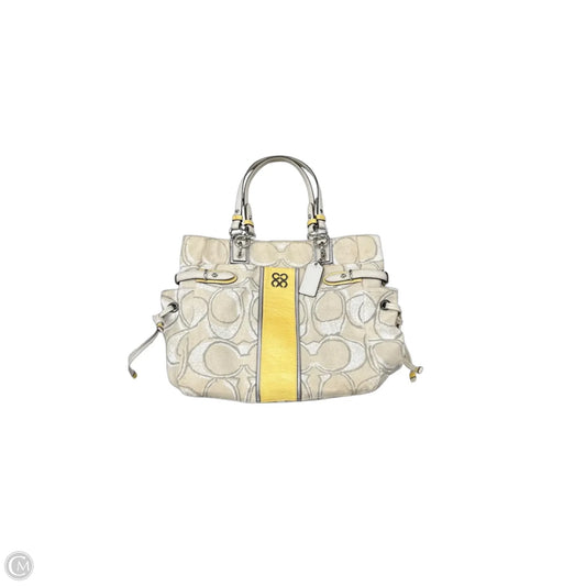 Handbag Designer By Coach, Size: Medium