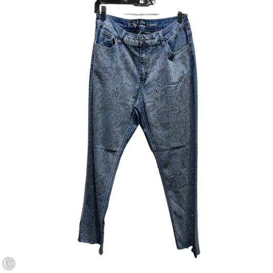 Jeans Wide Leg By Ethyl In Blue Denim, Size: 12