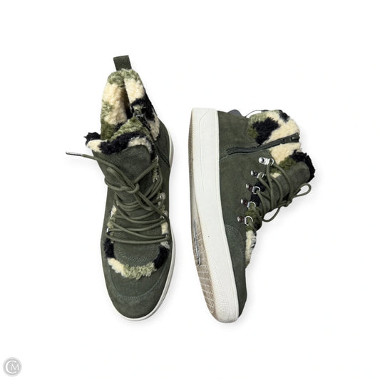 Shoes Sneakers By Steve Madden In Green, Size: 10