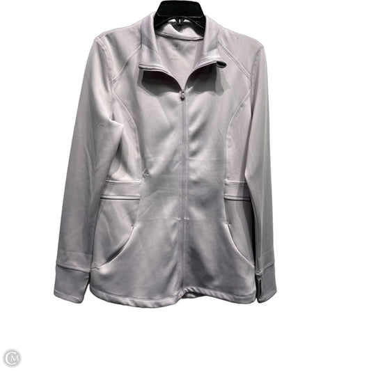 Athletic Jacket By Apana In Purple, Size: L