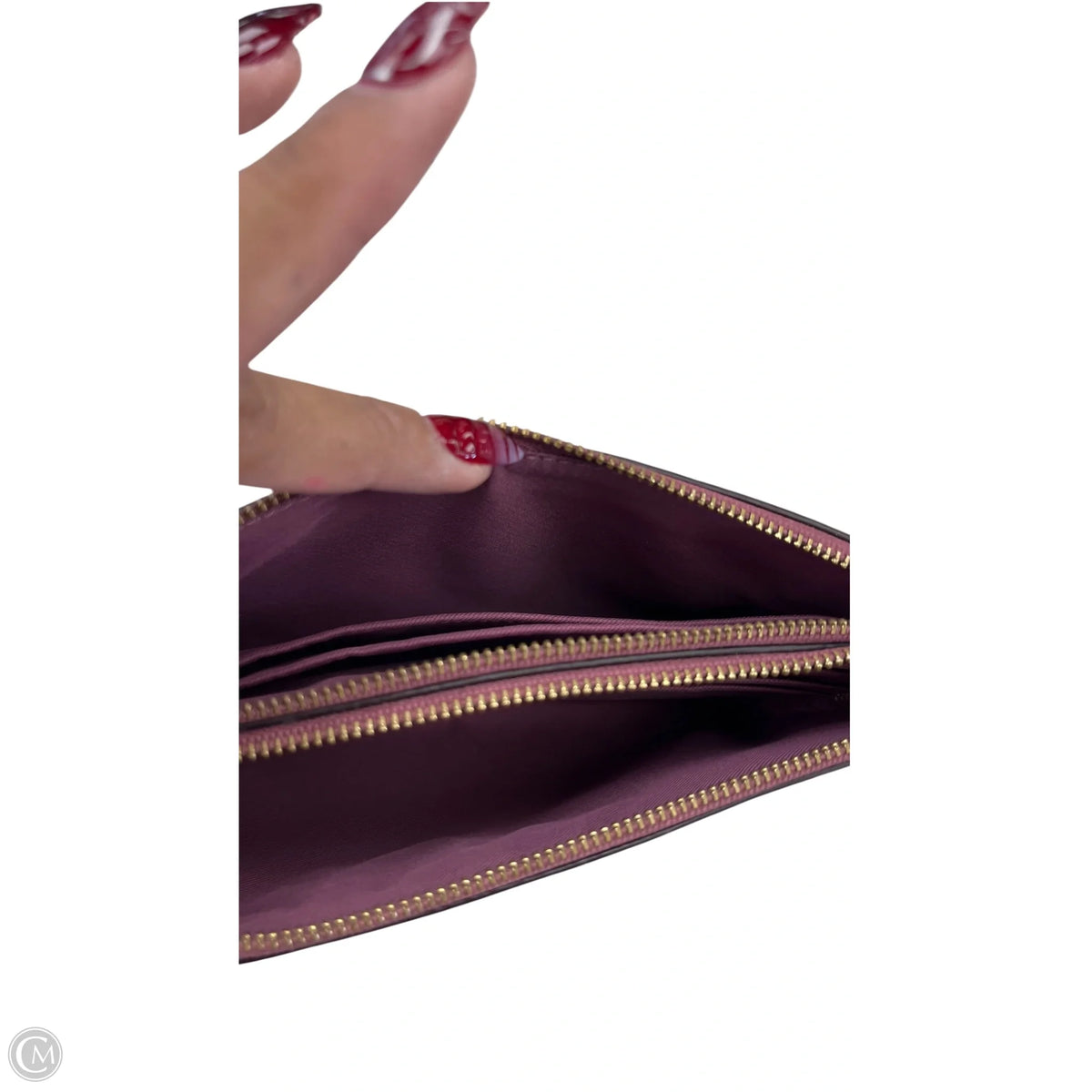 Wristlet Designer By Coach, Size: Medium