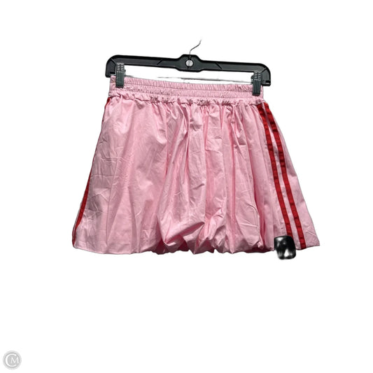 Skirt Mini & Short By M Made In Italy In Pink & Red, Size: Osfm