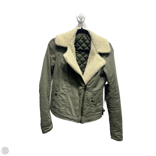 Jacket Utility By Hollister In Green, Size: Xs