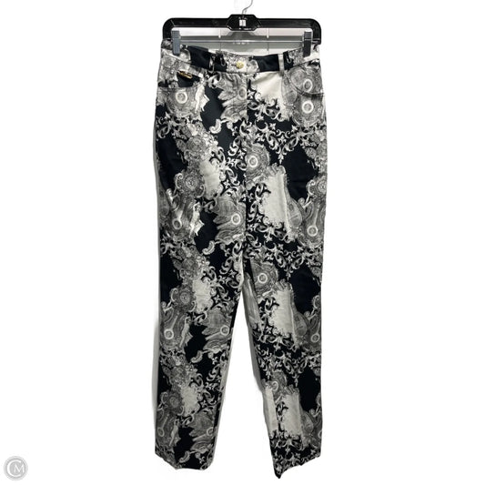 Pants Luxury Designer By St John Collection In Black & White, Size: 8