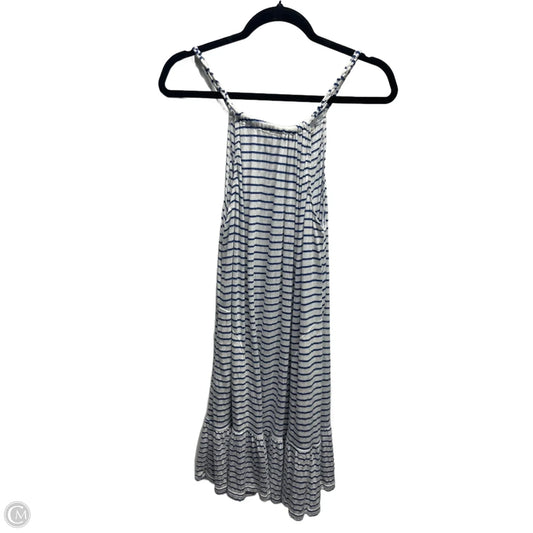 Dress Casual Short By Max Studio In Blue & White, Size: S