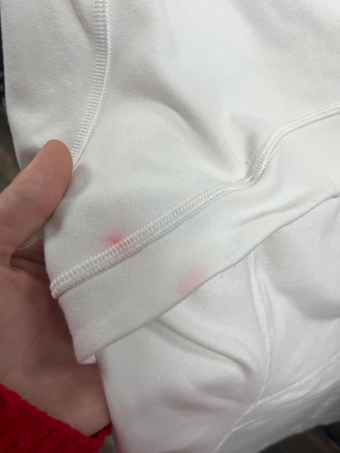 Athletic Jacket By Lululemon In White, Size: 6