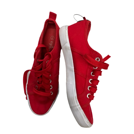 Shoes Sneakers By EPICSTEP In Red, Size: 7
