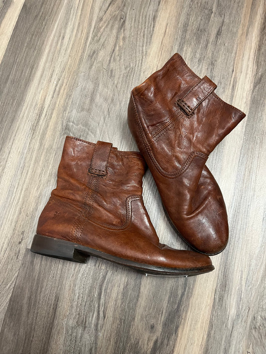 Boots Ankle Heels By Frye  Size: 8
